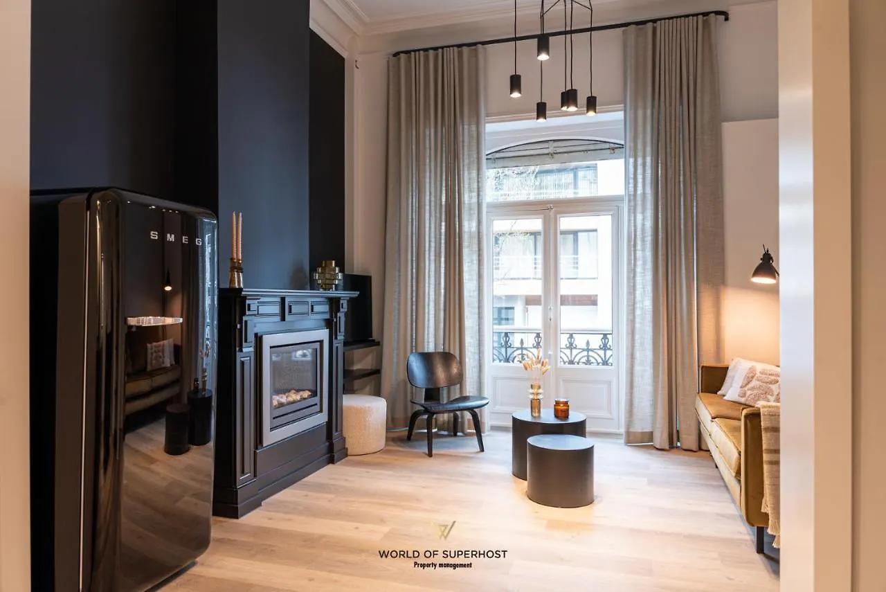 New Beautiful Apartment In A Renovated Old Townhouse Near The Sea And City Centre Ostend Belgium