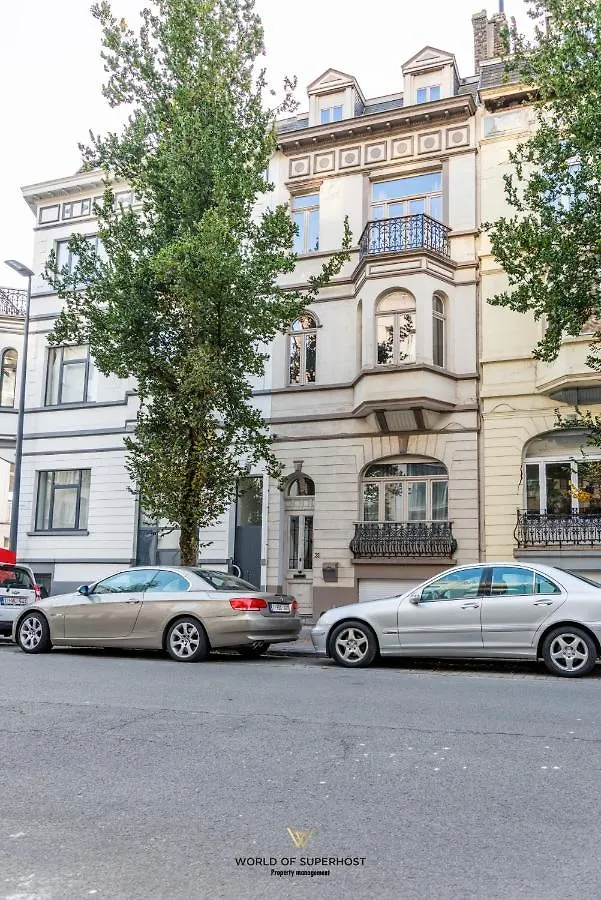 New Beautiful Apartment In A Renovated Old Townhouse Near The Sea And City Centre Ostend
